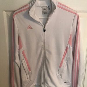 Adidas - White/Pink Jacket